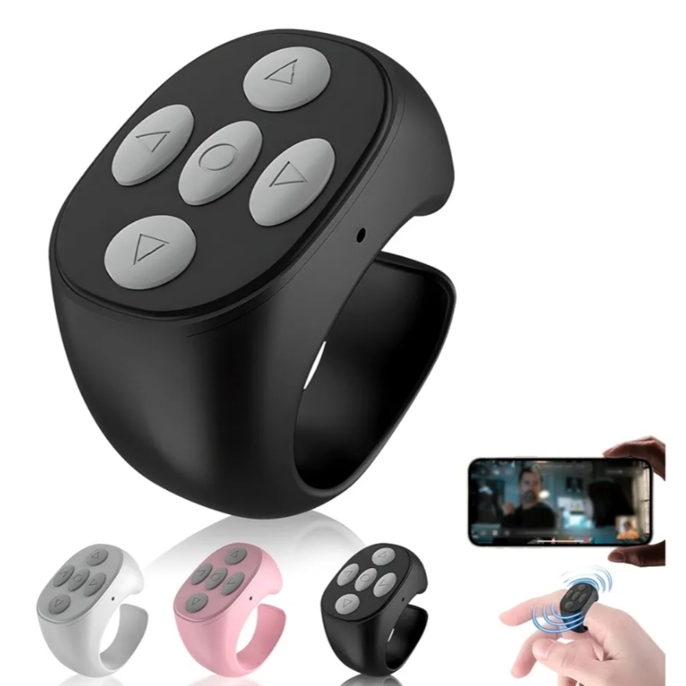 Multifunctional Mobile Remote Control Ring For IOS & Android - Picture 8 of 9